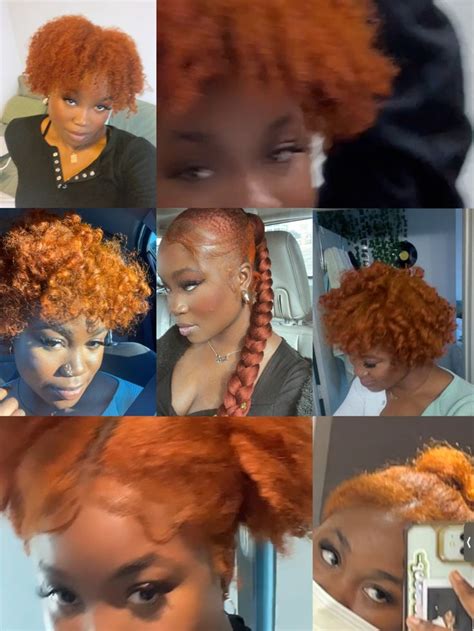 ginger hair black women|15 Stunning Ways to Try Ginger Hair This Season .